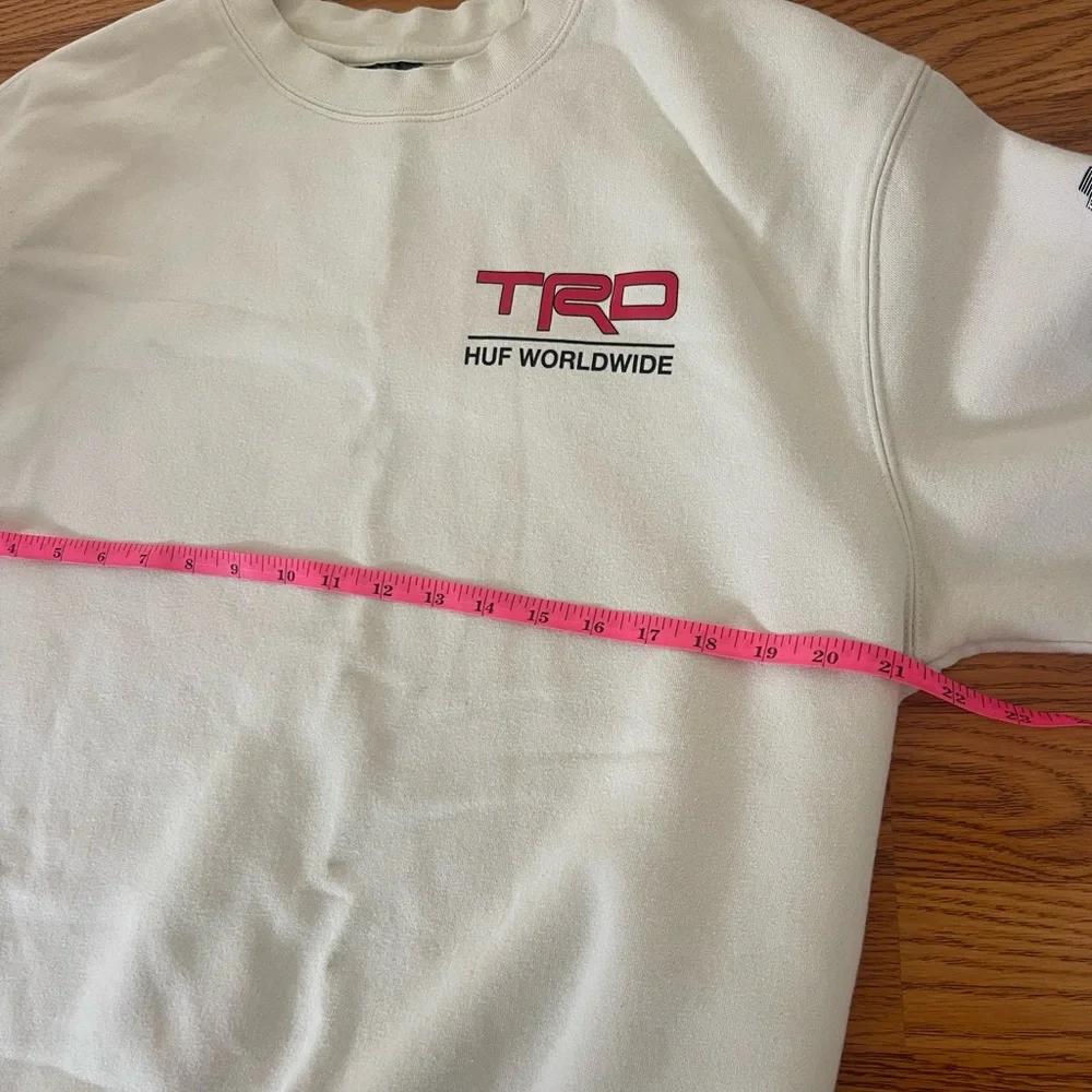 HUF TRD Men's Cream Sweater - Picture 6 of 8